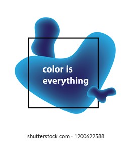 Fluid trendy banner