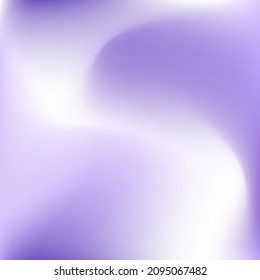 Fluid Trendy White Purple Background. Liquid Vibrant Cold Violet Gradient Background. Spotlight Pastel Curve Color Smooth Surface. Lavender Fashion Dynamic Paint Watercolor Swirl Gradient Mesh.