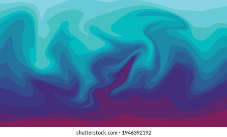 Fluid vector art, colorful liquid background.