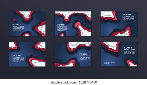 Fluid vector backgrounds for any purpose