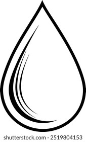 Design de vetor de fluido de um óleo de água ou gotas de líquido para uso profissional