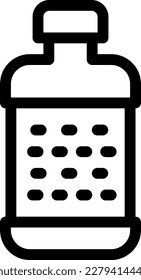 ilustración del vector de fluido en un fondo transparente. Símbolos de calidad superior. Iconos vectoriales de línea delgada para el diseño de conceptos y gráficos.