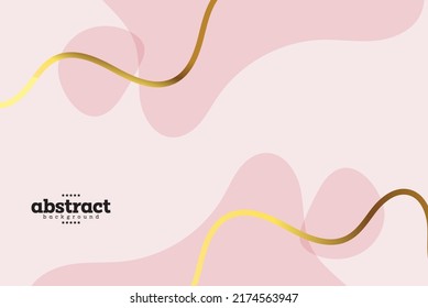 fluid wave theme  with golden flowline. technology artificial intelligence theme for advertisement poster banner website template product package design vector eps.