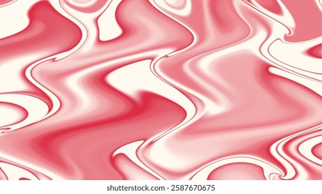 a fluid, wavy pattern with red and white swirls, creating a dynamic and abstract aesthetic.