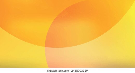Fluid yellow gradient shapes composition. for presentation design. Vermilion base for websites, print, base for banners