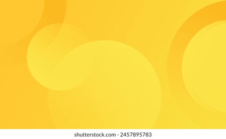 Fluid yellow gradient shapes composition. for presentation design. Vermilion base for website, print, base for banners, wallpapers, business cards, brochure, banner, calendar, graphic