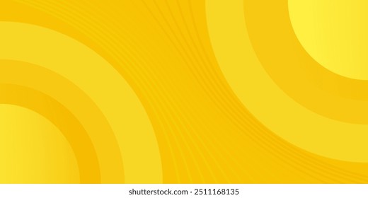 Fluid yellow gradient shapes composition. for presentation design. Vermilion base for website, print, base for banners, wallpapers, business cards, brochure, banner, calendar