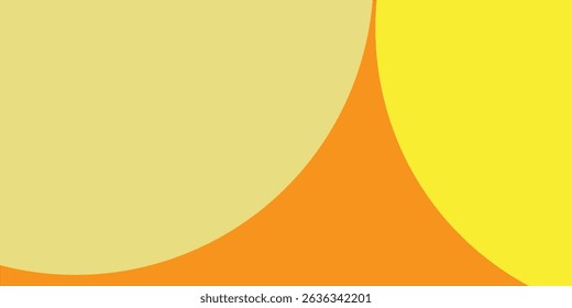 Fluid yellow gradient shapes composition. for presentation design. Vermilion base for website, print, base for banners, wallpapers, business cards,