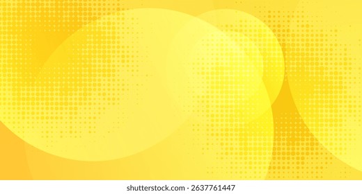 Fluid yellow gradient shapes composition. for presentation design.