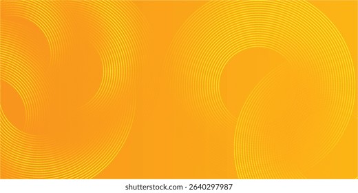 Fluid yellow gradient shapes composition. for presentation design. vector eps 10