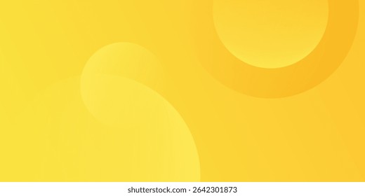 Fluid yellow gradient shapes composition. for presentation design. Vermilion base for website, print, base for banners, wallpapers, business cards, brochure, banner, calendar, graphic