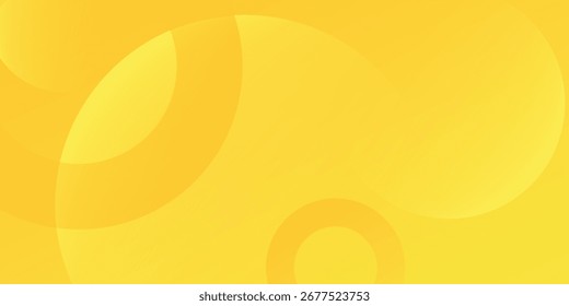 Fluid yellow gradient shapes composition. for presentation design.