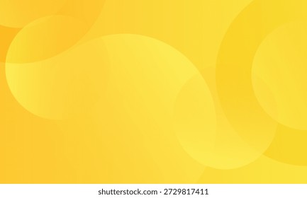 Composición de Formas de degradado amarillo fluido. para diseño de presentación. 