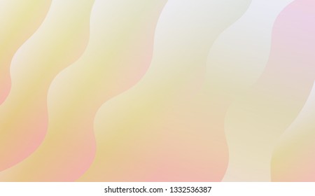 Fluide golographic gradient composition. Vector illustration. for original neon picture