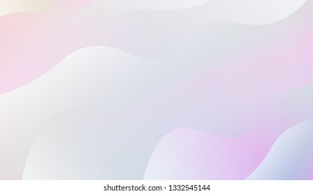 Fluide golographic gradient composition. Vector illustration. for original neon picture