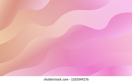 Fluide golographic gradient composition. Vector illustration. for original neon picture