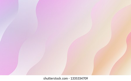 Fluide golographic gradient composition. Vector illustration. for original neon picture