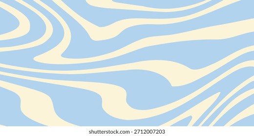 Fluidity in pastel shades, A captivating dance of light blue and cream forms an abstract, swirling texture, evoking a sense of calm and rhythmic movement