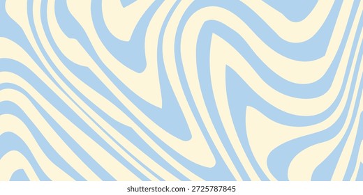 Fluidity in pastel shades, A captivating dance of light blue and cream forms an abstract, swirling texture, evoking a sense of calm and rhythmic movement.vector.eps 10    