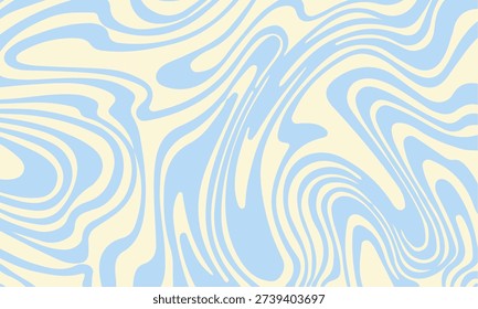 Fluidity in pastel shades, A captivating dance of light blue and cream forms an abstract, swirling texture, evoking a sense of calm and rhythmic movement, modern design