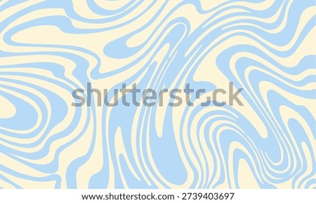Fluidity in pastel shades, A captivating dance of light blue and cream forms an abstract, swirling texture, evoking a sense of calm and rhythmic movement, modern design