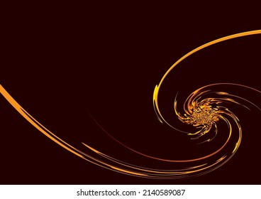 Fluidly burning flame Fireball frame background