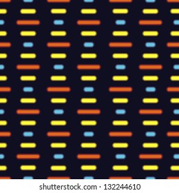 Fluorescence light stripe seamless pattern background