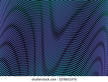 Fluorescent abstract gradient background with moire effect. Can be used as design of books, websites, accessories for phones and tablet.          