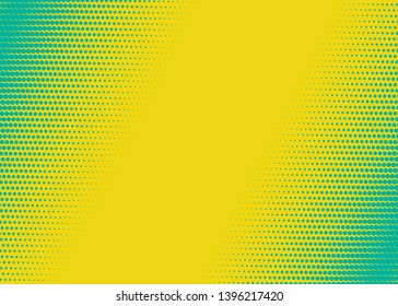 Fluorescent diagonal Gradient Abstract Background. Duotone texture. Yellow and green. Vector illustration