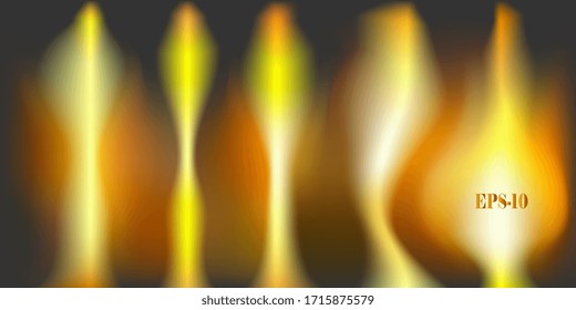 Fluorescent glow. Abstract blurred background. Vector illustration eps-10