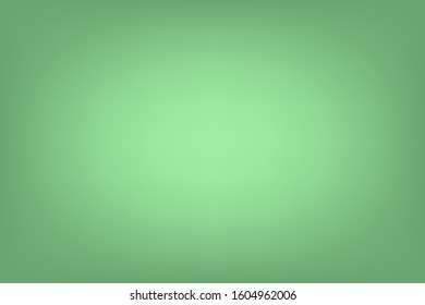 Fluorescent and gradien light green background