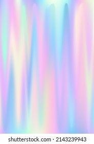 Fluorescent hologram gradient backdrop  Iridescent pastel holo print texture  Holographic vaporwave digital pattern  Pearlescent vector glam wallpaper  Spectrum blur aura gradient holography 