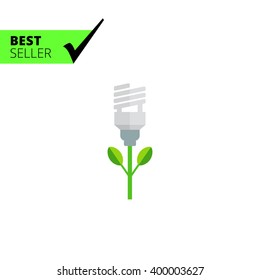 Fluorescent lamp flower
