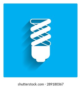 Fluorescent lamp icon