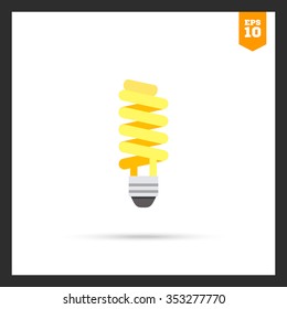 Fluorescent lamp icon