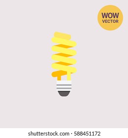 Fluorescent lamp icon
