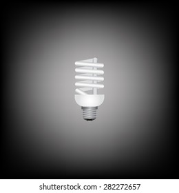 fluorescent lamp. icon. vector design