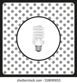 fluorescent lamp. icon. vector design