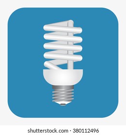 fluorescent lamp. icon. vector design