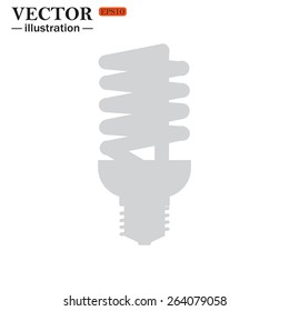 fluorescent lamp, vector illustration, EPS 10