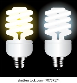 Fluorescent light bulb