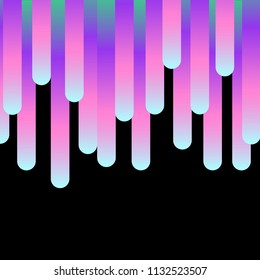 Fluorescent lines. Abstract glow line for design card, scientific conference invitation, school education wallpaper, t shirt, bag print, modern workshop advertising, shop sale poster etc.