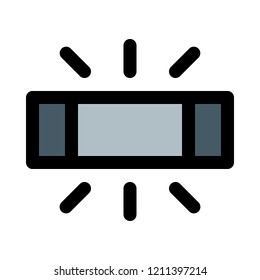 fluorescent mode symbol