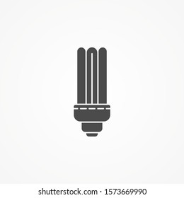 Fluorescent vector icon sign symbol