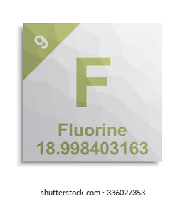 Fluorine element periodic table