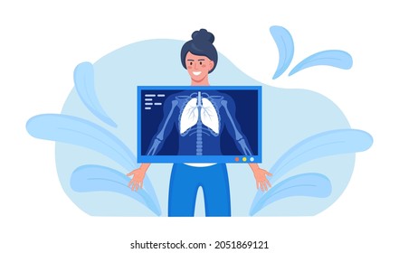 chest x ray clipart
