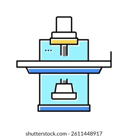 fluoroscope radiology color icon vector. fluoroscope radiology sign. isolated symbol illustration