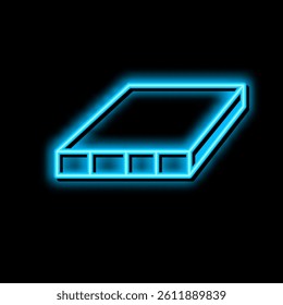 flush door shutters neon light sign vector. flush door shutters illustration