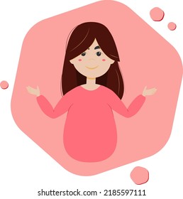 the flute girl spreads her hands, not understanding what to do next