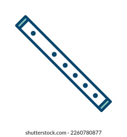 flute icon vector design template in white background